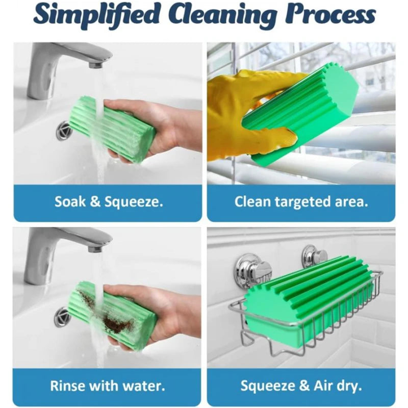 Newest 5/3/1PC Multi-Function Strong Absorbent PVA Sponge Car Household Cleaning Sponge Household Cleaning Sponge Accessories