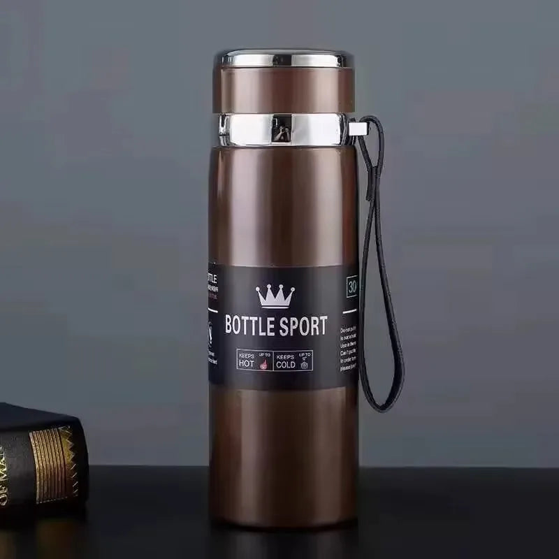 1L Thermal Water Bottle Vacuum Flasks Stainless Steel Thermos Bottle Keep Cold and Hot Water Bottle Thermos for Water Tea Coffee