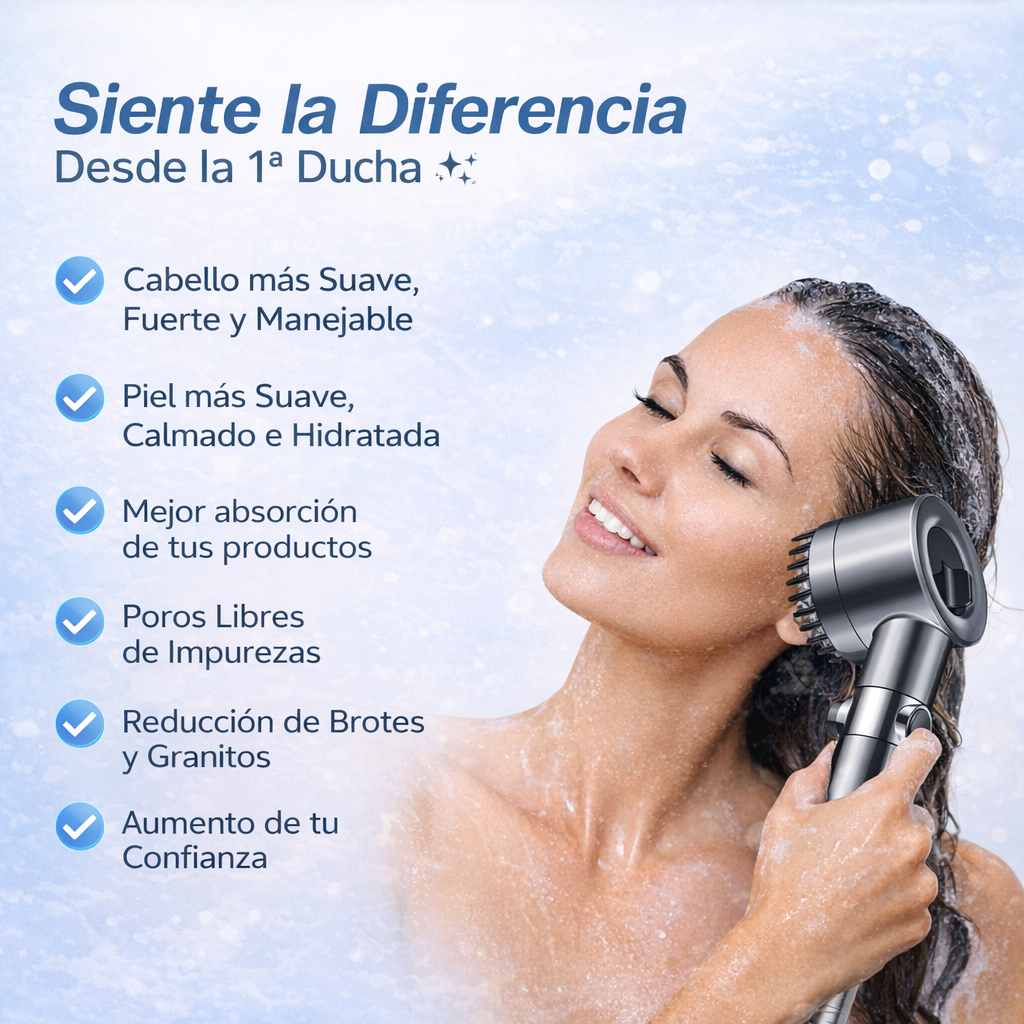 AquaPure™ – Cabezal de ducha antical